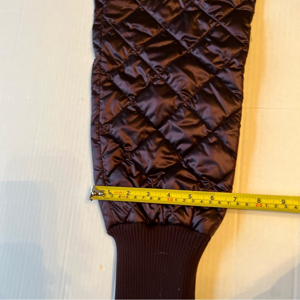 LUXTON Sz L Woman’s Snow Ski The Original Jumpsuit Brown Red No.1.2 NWOT - Picture 7 of 16